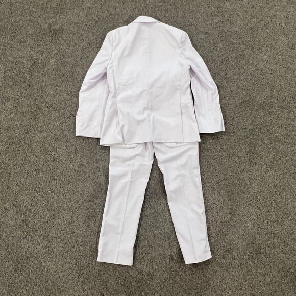 NWT! Perry Ellis Boy PB363-04 White 3 Pieces Suit - Boys Size 10 - MSRP $249 - Picture 7 of 13